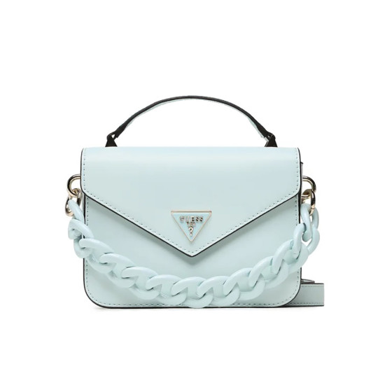Guess Τσάντα ώμου Corina Mini Top Handle Flap